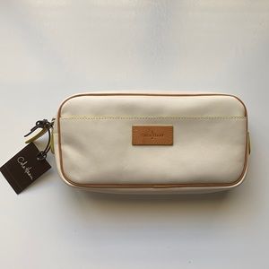Cole Haan off white leather pouch